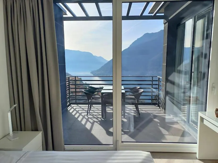Como Lake Panorama, Nesso Apartment